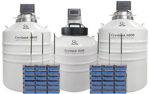 要氣相儲存但樣本少用什么液氮容器？
